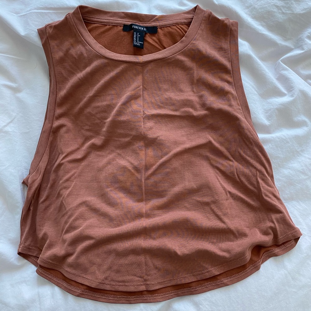 Forever 21 cropped tank top